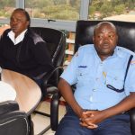 Cpl. Racheal Aiyabei and PC Philip Sitienei.