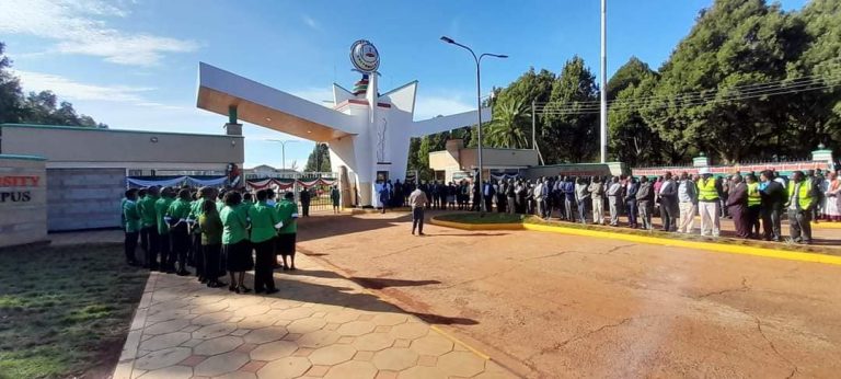 Moi University spent Sh29.8 million to construct a gate