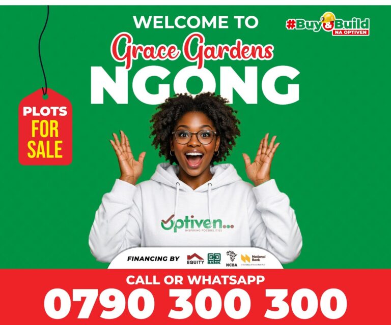 Optiven Bets on Ngong Growth with Launch of Grace Gardens Project